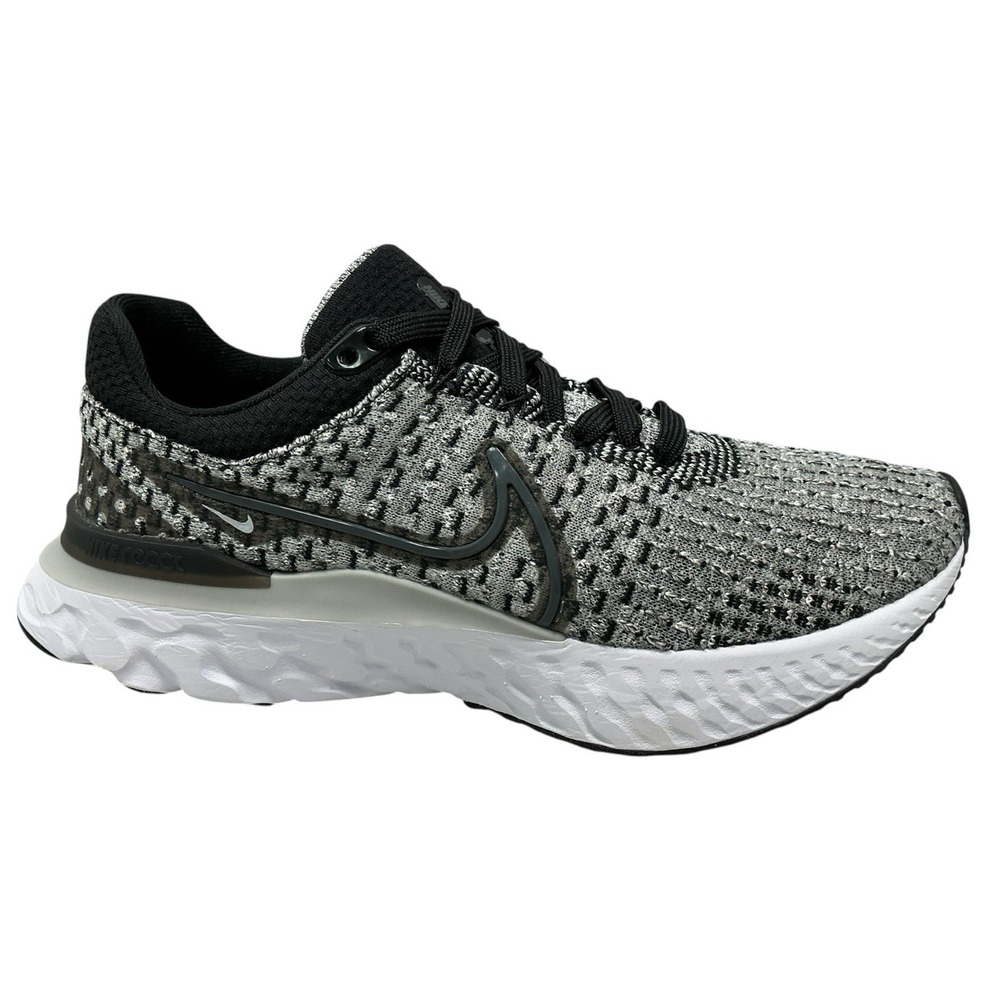 Nike React Infinity Run Flyknit 3 Running Smoke Grey DD3024-006 Women Size 7